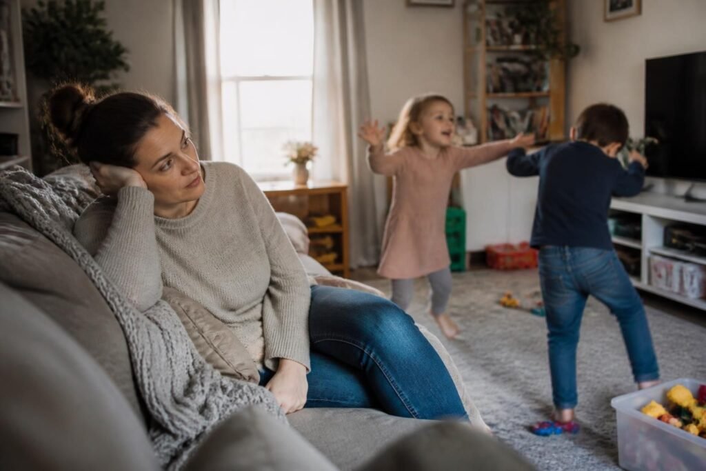 descubre cómo superar la culpa de descansar mientras tus hijos están despiertos y aprende estrategias para manejar ese sentimiento de manera saludable.