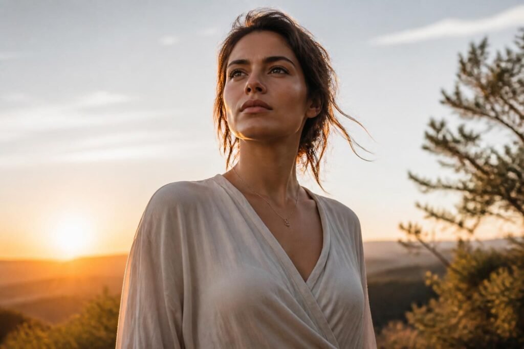 descubre la fuerza interior de la mujer intensa que no está rota, sino despierta. una inspiración de poder y autenticidad femenina.