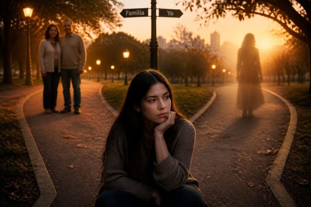 explora la reflexión sobre la identidad y la autonomía en '¿de quién es la vida que estoy viviendo, mía o de mis padres?', un análisis profundo sobre la influencia familiar y la búsqueda del propio camino.