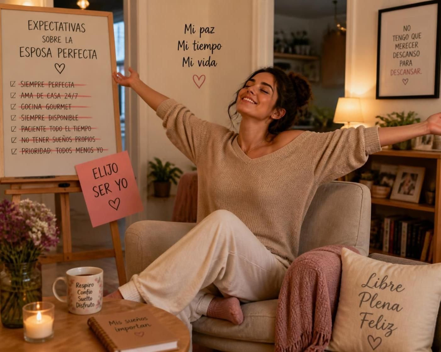 descubre la verdad sobre la esposa ideal: no existe la perfección, solo la mujer que aprendió a dejar de pedir lo imposible.