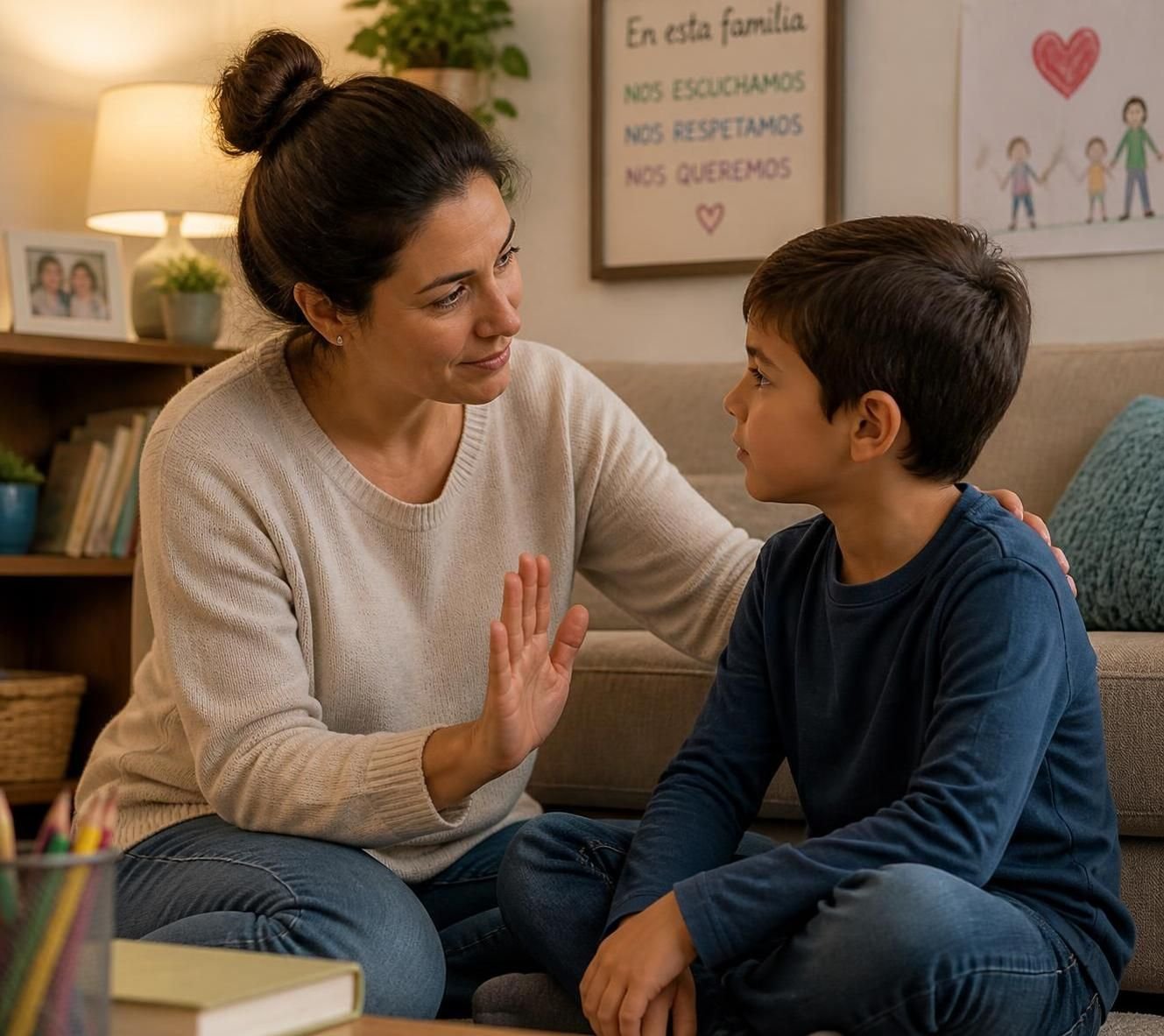 descubre qué es más valioso para tus hijos: tu entrega amorosa o el ejemplo de establecer límites, y cómo ambos influyen en su desarrollo.