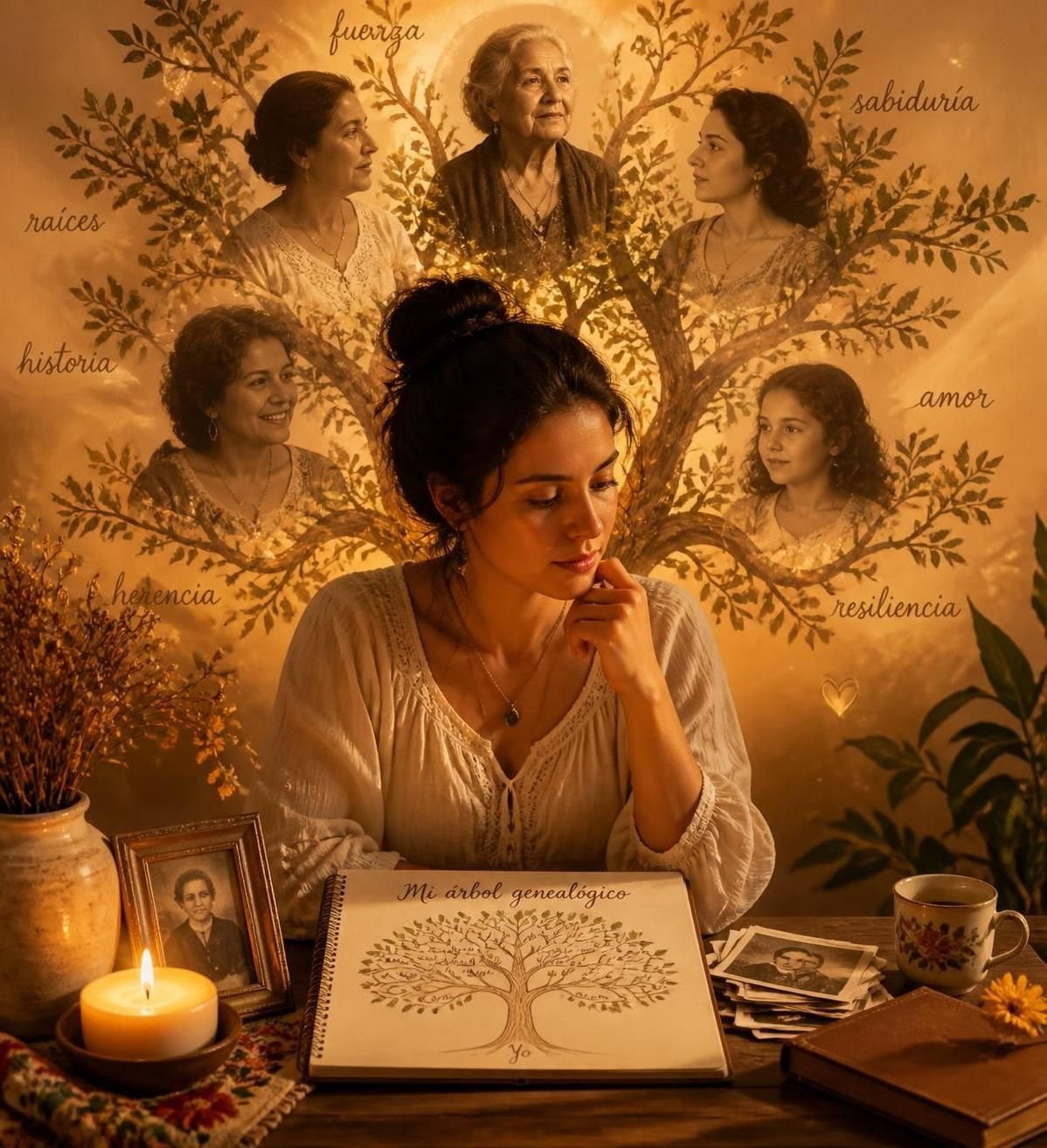 descubre las influencias y tradiciones que heredé de las mujeres de mi familia, sin darme cuenta, y cómo han moldeado mi vida y personalidad.